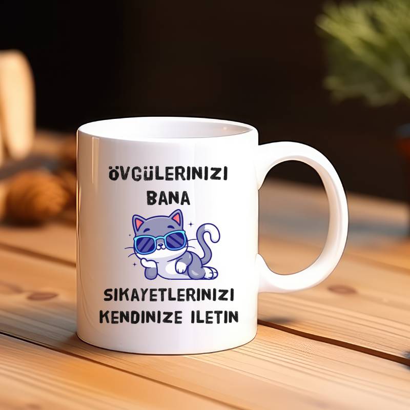 Söz Hediyelik Kupa (Övgülerinizi Bana İletin)